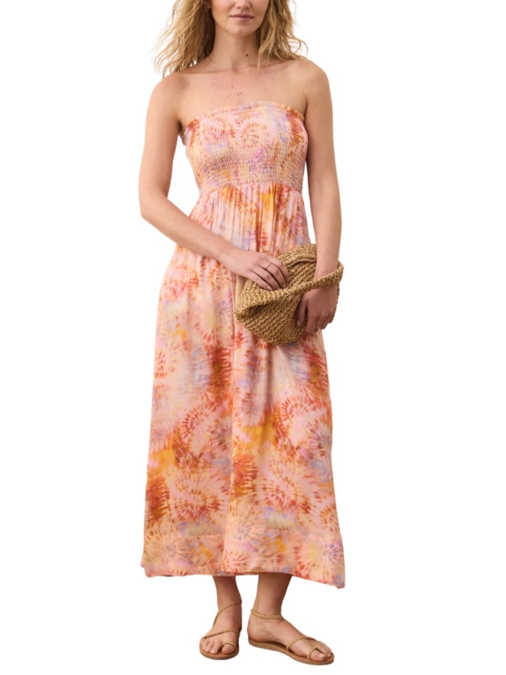 Marine Layer Sutton Maxi Dress Tie Dye